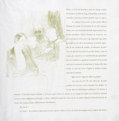 イヴェット・ギルベール-フレンチ シリーズ: No. 8 作： Henri de Toulouse-Lautrec