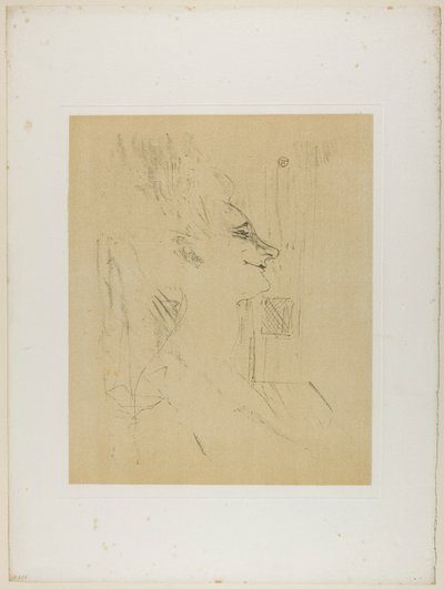 イヴェット・ギルバート—イヴェット・ギルバートのスラード 作： Henri de Toulouse-Lautrec