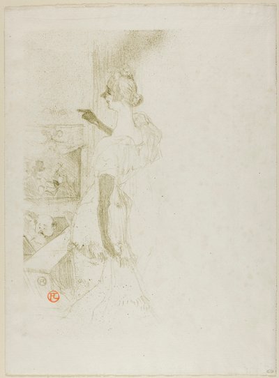 イヴェット・ギルバート 作： Henri de Toulouse-Lautrec