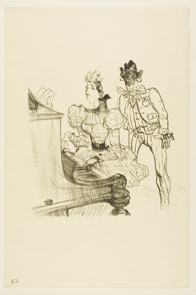 ザンブーラ・ポルカ 作： Henri de Toulouse-Lautrec
