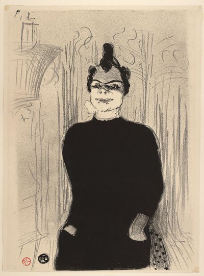 La Gaieté Rochechouart、ニコールにて 作： Henri de Toulouse Lautrec