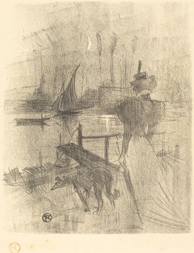 さようなら 作： Henri de Toulouse Lautrec