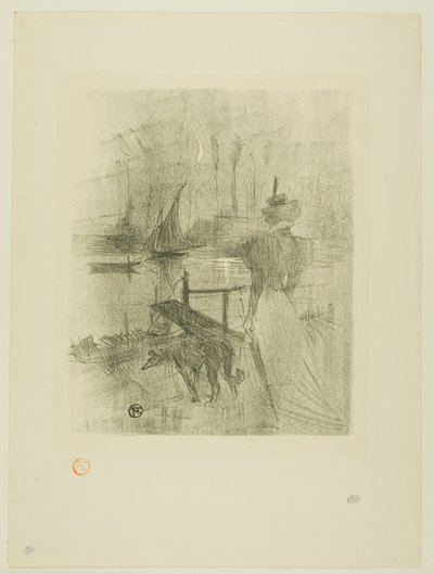 さようなら 作： Henri de Toulouse Lautrec