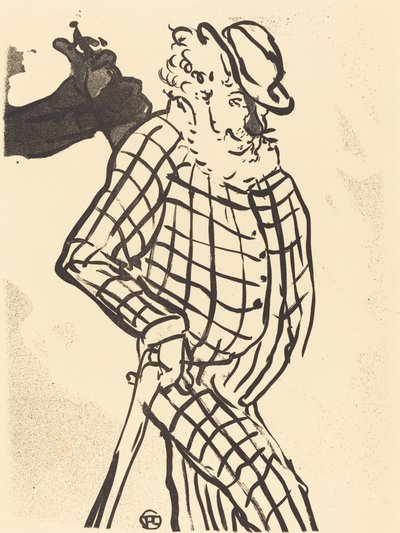 アメリカの歌手 アメリカの歌手、1893年。 作： Henri de Toulouse Lautrec