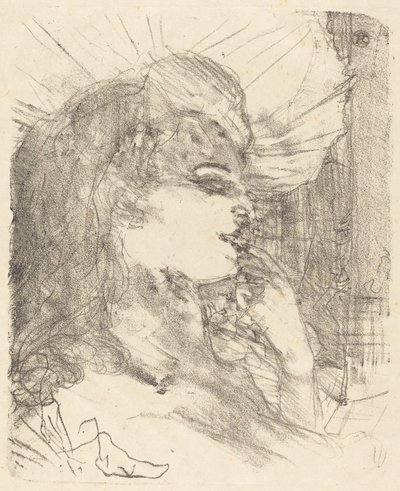 アンナ・ヘルド、1896年。 作： Henri de Toulouse Lautrec