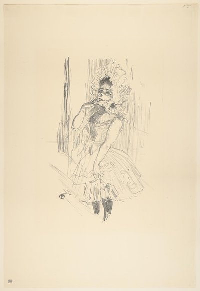 アンナ・ヘルド、オール・シーズ・レディズ・アット・ザ・シアター 作： Henri de Toulouse Lautrec