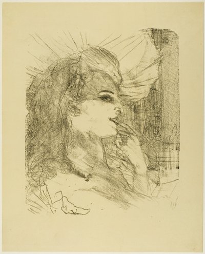 Treize Lithographys の Anna Held 作： Henri de Toulouse Lautrec