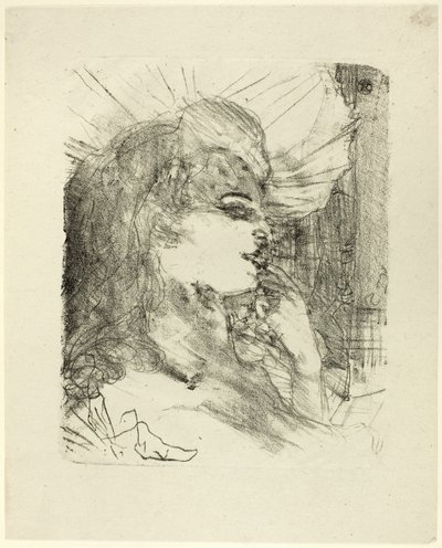 Treize Lithographys の Anna Held 作： Henri de Toulouse Lautrec