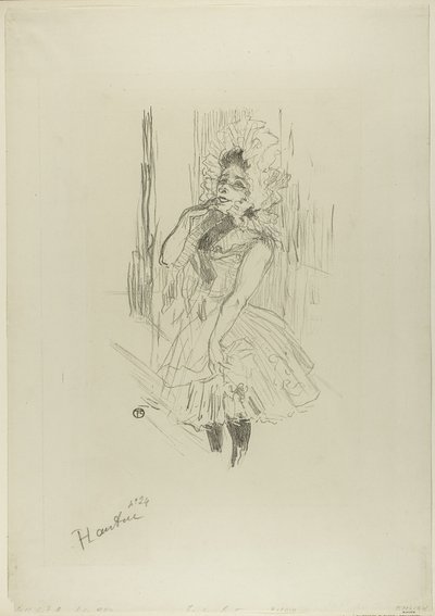 アンナ・ヘルド、オール・シーズ・レディズ・アット・ザ・シアター 作： Henri de Toulouse Lautrec