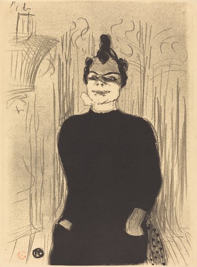 At La Gaiete Rochechouart: Nicolle (アット ラ ガイエテ ロシュシュアール: ニコル) 作： Henri de Toulouse Lautrec