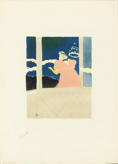 レスタンペ・オリジナル6枚目のアルバムより「アンバサダーにて-カフェ・コンサートでの歌い手 作： Henri de Toulouse Lautrec