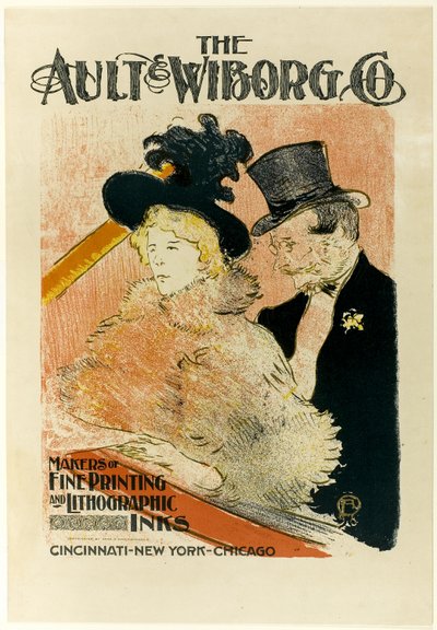 コンサートで 作： Henri de Toulouse Lautrec