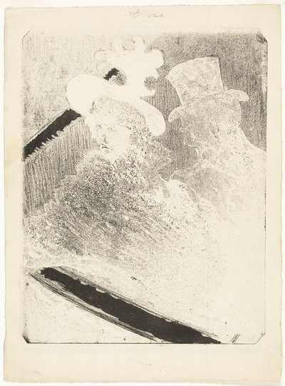 コンサートで 作： Henri de Toulouse Lautrec