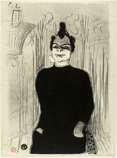 ガイテ・ロシュシュアールにて：ニコル 作： Henri de Toulouse Lautrec