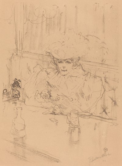 ハネトンでは 作： Henri de Toulouse Lautrec