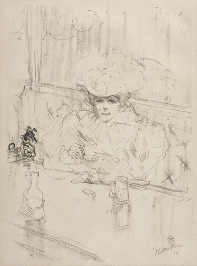 コックチャファーで 作： Henri de Toulouse Lautrec