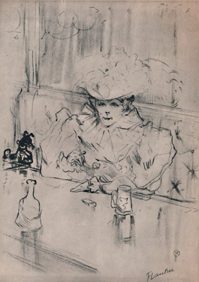 オーハネトン、1898年頃、1946年 作： Henri de Toulouse Lautrec
