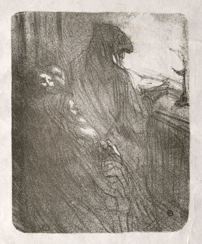 シナイ山麓：ポーランド系ユダヤ人の祈り 作： Henri de Toulouse Lautrec