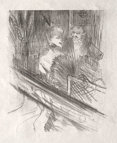 シナイ半島のふもと：モイーズ男爵 作： Henri de Toulouse Lautrec