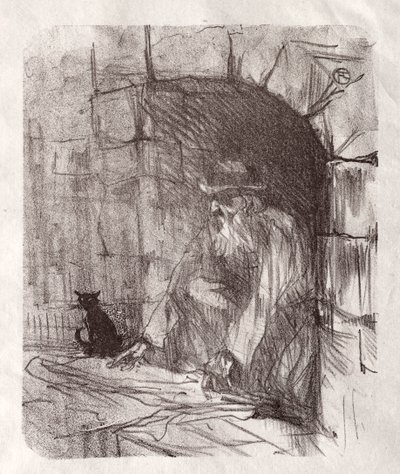 シナイ山麓：クラクフのバックショップ 作： Henri de Toulouse Lautrec