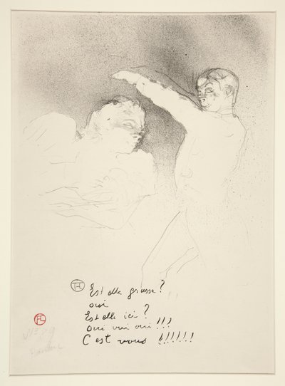 品種で: ミス レンダーとブラッスール 作： Henri de Toulouse Lautrec