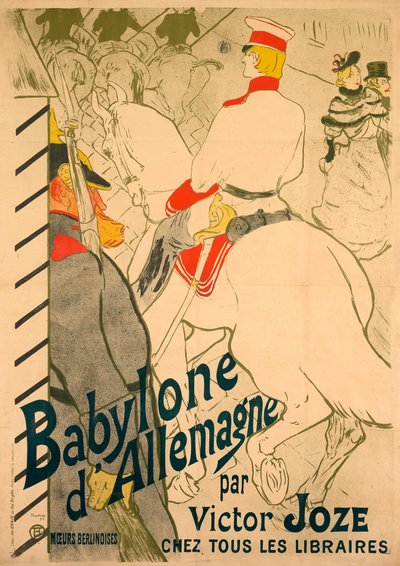 ドイツのバビロン 作： Henri de Toulouse-Lautrec