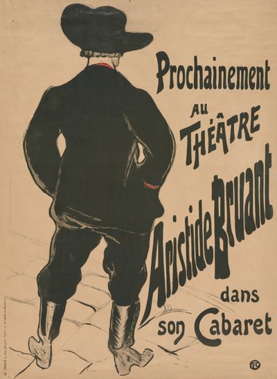 ミリトンのスズメ、1894年。 作： Henri de Toulouse Lautrec