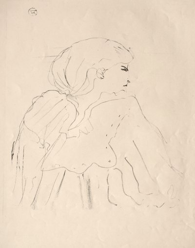 キャシブ。 作： Henri de Toulouse Lautrec