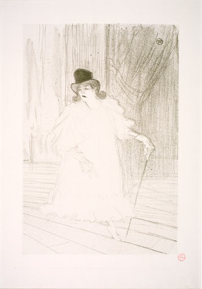 セシー・ロフタス 作： Henri de Toulouse Lautrec