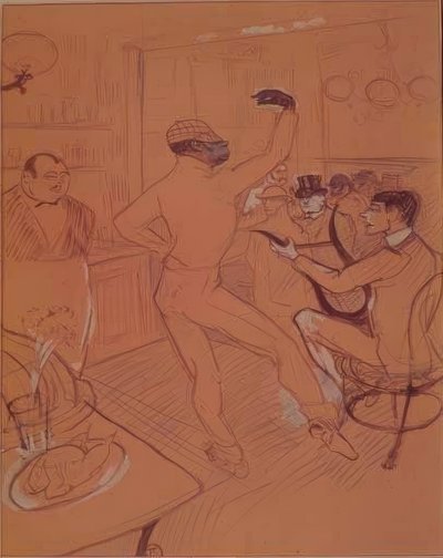 ダンシングチョコレート 作： Henri de Toulouse Lautrec