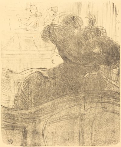 クレオ・デ・メロード 作： Henri de Toulouse Lautrec