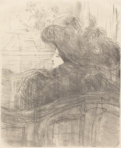 クレオ・デ・メロード 作： Henri de Toulouse Lautrec