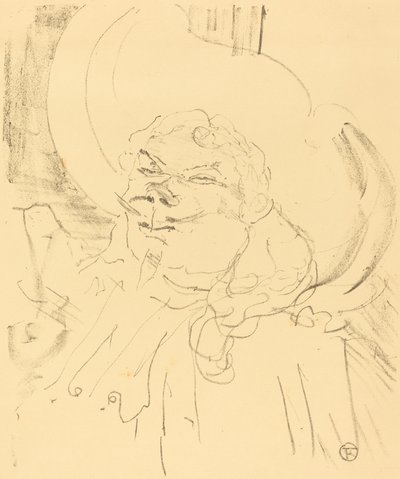 コクラン・ザ・エルダー コクラン・アイネ、1896年。 作： Henri de Toulouse Lautrec