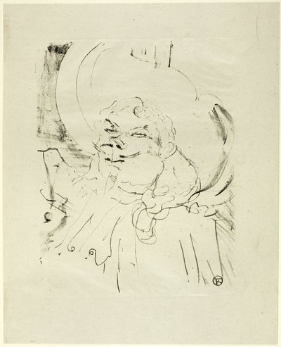 Treize Lithographys の Coquelin the Elder 作： Henri de Toulouse Lautrec
