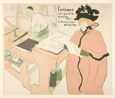 の表紙 作： Henri de Toulouse Lautrec