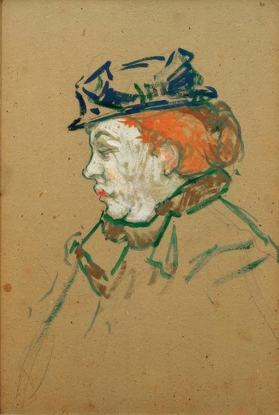 ダンサーガブリエル 作： Henri de Toulouse Lautrec