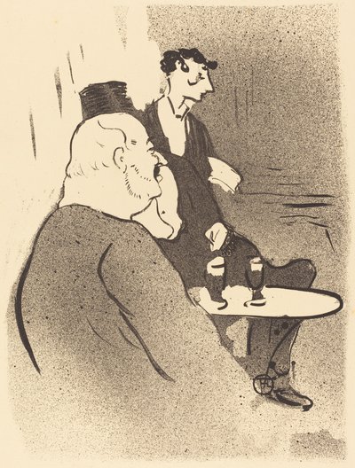 大使のドゥカーレ 作： Henri de Toulouse Lautrec
