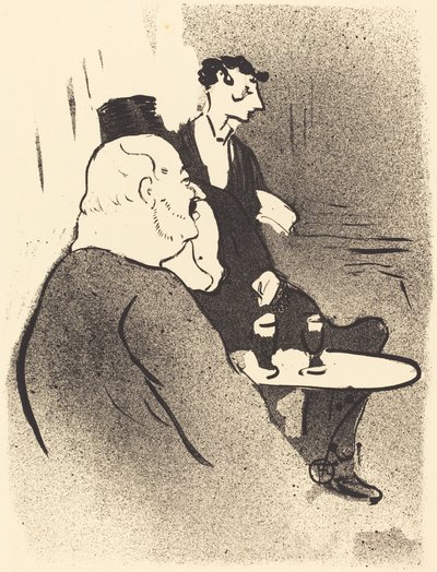大使のドゥカーレ 作： Henri de Toulouse Lautrec