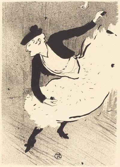 エドミー・レスコ、1893年。 作： Henri de Toulouse Lautrec