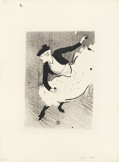 エドメ・レスコ、『ル・カフェ・コンサート』より 作： Henri de Toulouse-Lautrec