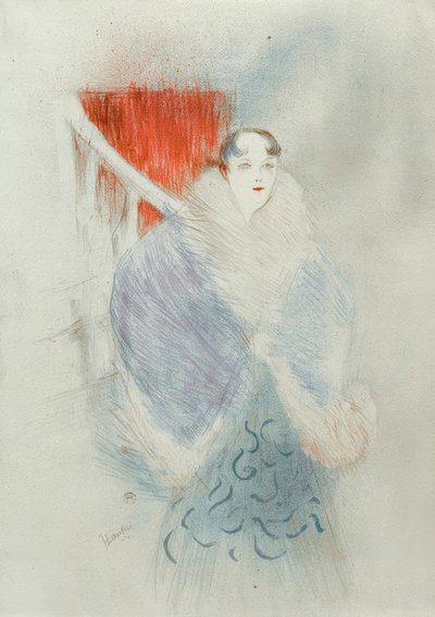 エルザ、ウィーン人 作： Henri de Toulouse Lautrec