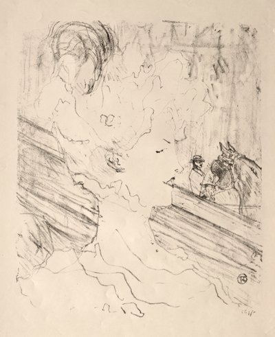 エミリエンヌ・ダランソン 作： Henri de Toulouse Lautrec