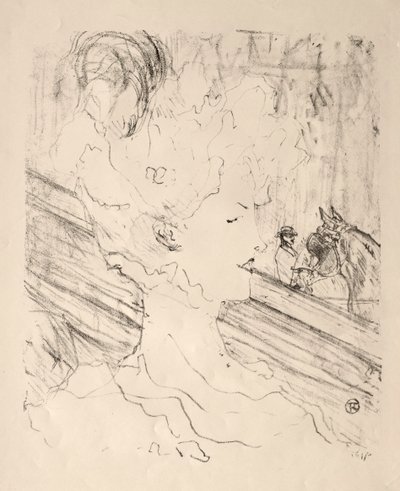 エミリエンヌ・ダレンソン。 作： Henri de Toulouse Lautrec