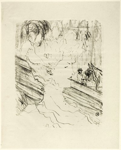 エミリエンヌ・ダランソン、13のリトグラフより 作： Henri de Toulouse Lautrec