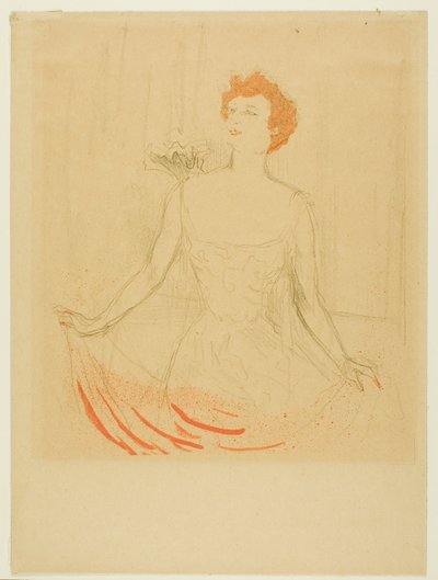 エマ・カルヴィン 作： Henri de Toulouse Lautrec