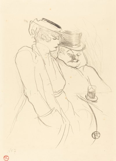 40で 作： Henri de Toulouse Lautrec