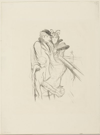 エロス・ヴァンヌ 作： Henri de Toulouse Lautrec