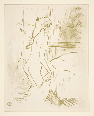 Etude de femme (女性の習作) 作： Henri de Toulouse Lautrec