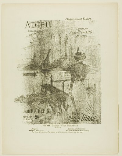 さらば、欲望のメロディーより 作： Henri de Toulouse Lautrec