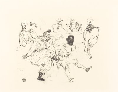 フットとショコラ フットとショコラ。 作： Henri de Toulouse Lautrec